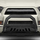 VXMOTOR- for 2010-2018 Toyota 4Runner - Textured Black AVT Style Bull Bar Brush Push Front Bumper Grill Grille Guard with Skid Plate