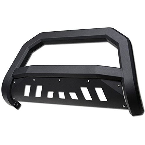 VXMOTOR for 2010-2017 Toyota 4Runner Matte Black AVT Edge Bold Series - Bull Bar Brush Push Front Bumper Grill Grille Guard