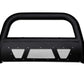 VXMOTOR- for 2003-2009 Toyota 4Runner / for 2003-2009 Lexus GX470 - Textured Black Studded Mesh Bull Bar Brush Push Front Bumper Grill Grille Guard with Skid Plate