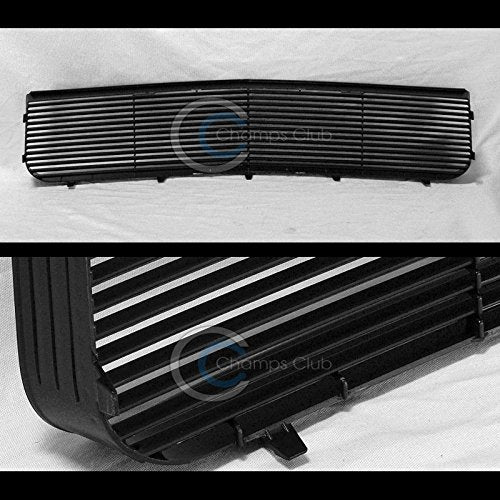 VXMOTOR Black Horizontal Style ABS Front Hood Bumper Grill Grille FOR 05-09 Ford Mustang V6 Model Only (Will Not Fit GT Models)