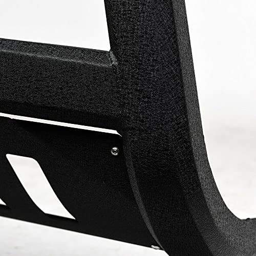 VXMOTOR for 99-07 Chevy Silverado, for 00-06 Suburban/Tahoe, for 99-07 GMC Sierra, for 00-06 Yukon 1500 - Matte Black AVT Style Bull Bar Brush Push Front Bumper Grill Grille Guard with Skid Plate V2
