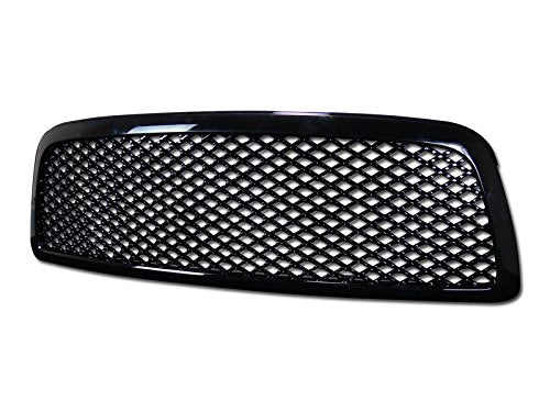 VXMOTOR FOR 2009-2012 Dodge RAM 1500 Black Luxury MESH Front Hood Bumper Grill Grille Guard