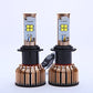 VXMOTOR - H11/H8/H9 2pcs (Pair) CREE LED Headlights BULB Kit 80W 8000LM 6000K White - High Power Super Bright