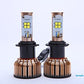 VXMOTOR - H13 2pcs (Pair) CREE LED Headlights BULB Kit 12000LM 120W 6000K White High/Low Beam - High Power Super Bright