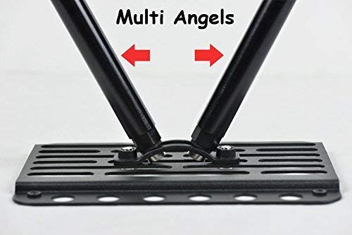 VXMOTOR for 2018-Up BMW G01 X3 M340i Front Bumper Tow Hook License Plate Mount Relocator Bracket