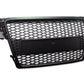 VXMOTOR for 2009-2012 Audi A4 B8 Black Honeycomb MESH Front Hood Bumper Grill Grille Guard ABS