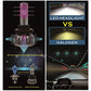 VXMOTOR H7 2pcs (pair) CREE LED Headlights BULB Kit 76W 10000LM 6000K Cool White - High Power Super Bright