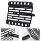 VXMOTOR for 2018-2019 Porsche 911 GT3 991 NO PDC - Front Bumper Tow Hook License Plate Mount Relocator Bracket